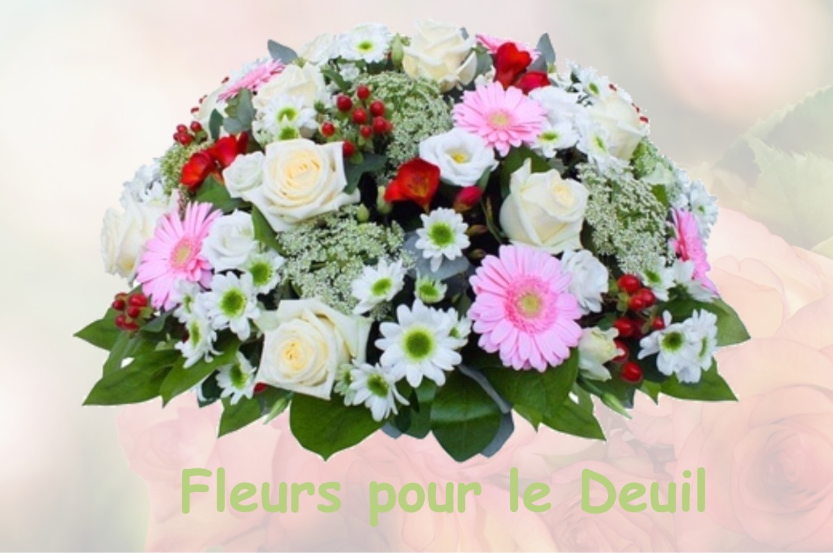 fleurs deuil SAINT-LAURENT-DU-MONT